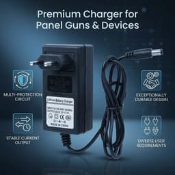 Massage gun oplader 25.2V - adapter met temperatuurbeveiliging - voor fascia massager - betrouwbaar en duurzaam - ShopVlot — thumbnail 5