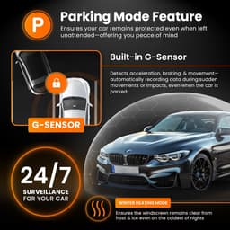 Dashcam 1080p 130° - Super Night View - Built-in WiFi - Eenvoudig beelden delen - ShopVlot — thumbnail 3
