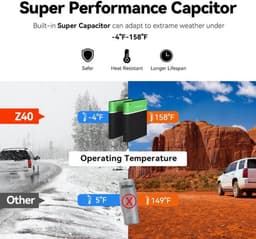 Dashcam voor Auto - Dash Cam - Dual Car Camera Recorder 1944P HD Voor- en Achtercamera - GPS Wifi Car DVR - 24U Parkeerbeveiliging - D²save Opslag — thumbnail 5