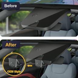 SnelShoppen - Dashcam 4K voor Hyundai IONIQ 5 2022 2023 2024 - Auto Dimming Mirror, UHD Video 2160P, WiFi, Nachtzicht, Loop Recording, G-Sensor, WDR, — thumbnail 2