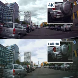 SnelShoppen - Dashcam 4K met GPS, 170° Hoek, G-Sensor, WDR Technologie, Ideaal voor Auto, Verkeerssituaties, Nachtopnamen — thumbnail 4
