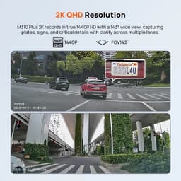 ByRoos Gadget - Dashcam - Auto Videorecorder - 64GB - 2K - HK UP03 - 24 Uur Parkeerbewaking - Groothoeklens - Nachtzicht - Incl. App - Zwart — thumbnail 2