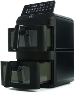 Airfryer 2800W - DuoSlim 13L - Cyclonische luchtcirculatie - Gezond frituren zonder olie - Luxento — thumbnail 1