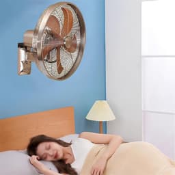 Industriële Wandventilator - Hoge Snelheid Fan - Werkplaats Koeling - Intelligente Afstandsbediening - 43 cm - Zwart — thumbnail 2