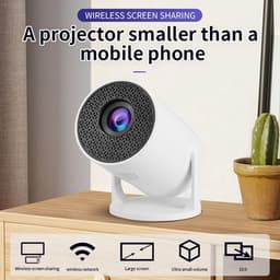Mini projector 1080P - Draagbaar met WiFi en Bluetooth - 270° verstelbaar - Geschikt voor telefoon en laptop - ShopVlot — thumbnail 5