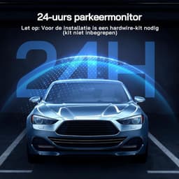 TYR® Draadloze Dashcam - Loop-Opname - Dashcam met Parkeermodus - Zwart - 8cm x 3cm x 5cm — thumbnail 3