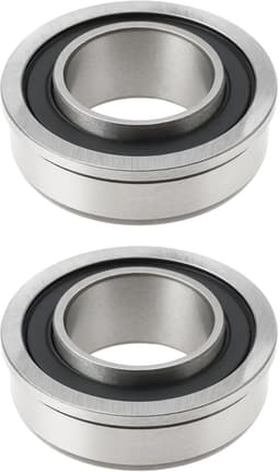 SnelShoppen - 2Stuks Grasmaaier Voorwiel Lager 604845 19x35/38x13mm Compatibel met Diverse Grasmaaiers — thumbnail 1
