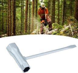 SnelShoppen - 2 sets Grasmaaier Moersleutel Schroef Kit voor Chinese Kettingzagen 4500 5200 5800 45Cc 52Cc 58Cc MT-9999 - Duurzaam Metaal voor Eenvoud — thumbnail 5