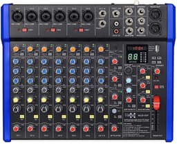 E-Lektron B628-DSP 12 kanaals mengpaneel - USB interface en DSP effecten — thumbnail 1