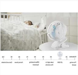 Draagbare Tafelventilator - Mini Airco - Persoonlijke Koeling - Traploze Snelheidsregeling - USB Oplaadbaar - Roze — thumbnail 1
