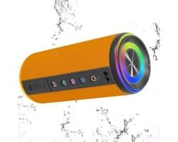 Draagbare Bluetooth Luidspreker - Draadloze Speaker - Muziek Streamen Buiten - Hi-Fi Stereo Geluid - 20W - Zwart