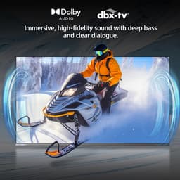 CHiQ U43QM10V - Smart TV 43 Inch - QLED Pro Google TV - UHD 4K - Randloos Metal Design - Dolby Audio - Nieuw — thumbnail 22