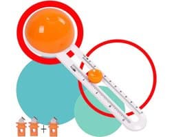 Rotary Cirkel Snijder voor Papier, Perfect voor Scrapbooking en Creatieve Projecten, Oranje