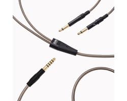 Audio Upgrade Kabel - Gebalanceerde Kabel - Muziek Luisteren - Verzilverd OFC Koper - 150 m - Zilver