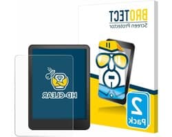 Schermbeschermers - Display folie - E-reader bescherming - Op maat gemaakt - 2 Stuks - Transparant