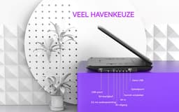 Boifun 17,5" draagbare dvd-speler met 15,6" groot HD-scherm, 6 uur oplaadbare batterij, ondersteuning voor USB/SD-kaart/Sync TV en meerdere schijfformaten, luidspreker met hoog volume, met 32GB Karrt — thumbnail 3