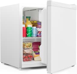 TIM® Koelkast - Koelvriescombinatie - Tafelmodel Koelkast - Wit - 45cm x 48cm x 49 cm — thumbnail 1