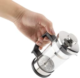 Allecto - Handperskoffiepot - Hittebestendig borosilicaatglas - Dubbele filtratie - Rood - Handmatig koffiezetten - Vaatwasserbestendig - Geschikt ... — thumbnail 3
