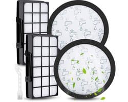 Kraftverdia® 4 x stofzuigerfilter voor Rowenta Silence Force Cyclonic RO7649EA RO7689EA RO7647EA RO7663EA RO7676EA RO7681EA (model RO76xx) vervangfilter voor Rowenta Silence Force 4AAAA HEPA filterset voor