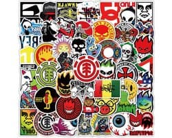 Trendy coole stickers set van 100 stuks voor creatieve projecten, decoratie en personalisatie