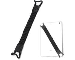 Verstelbare en Antislip Tablet Houder voor E-Readers en Tablets van 7 tot 11 Inch, Zwart, Geschikt voor Thuis en Op Reis