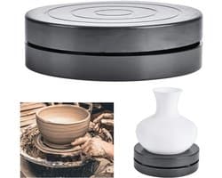 Handgemaakte keramische draaitafel voor klei, 11.5/17.8cm, ideaal voor studenten en hobbyisten, perfect voor pottenbakken en beeldhouwen