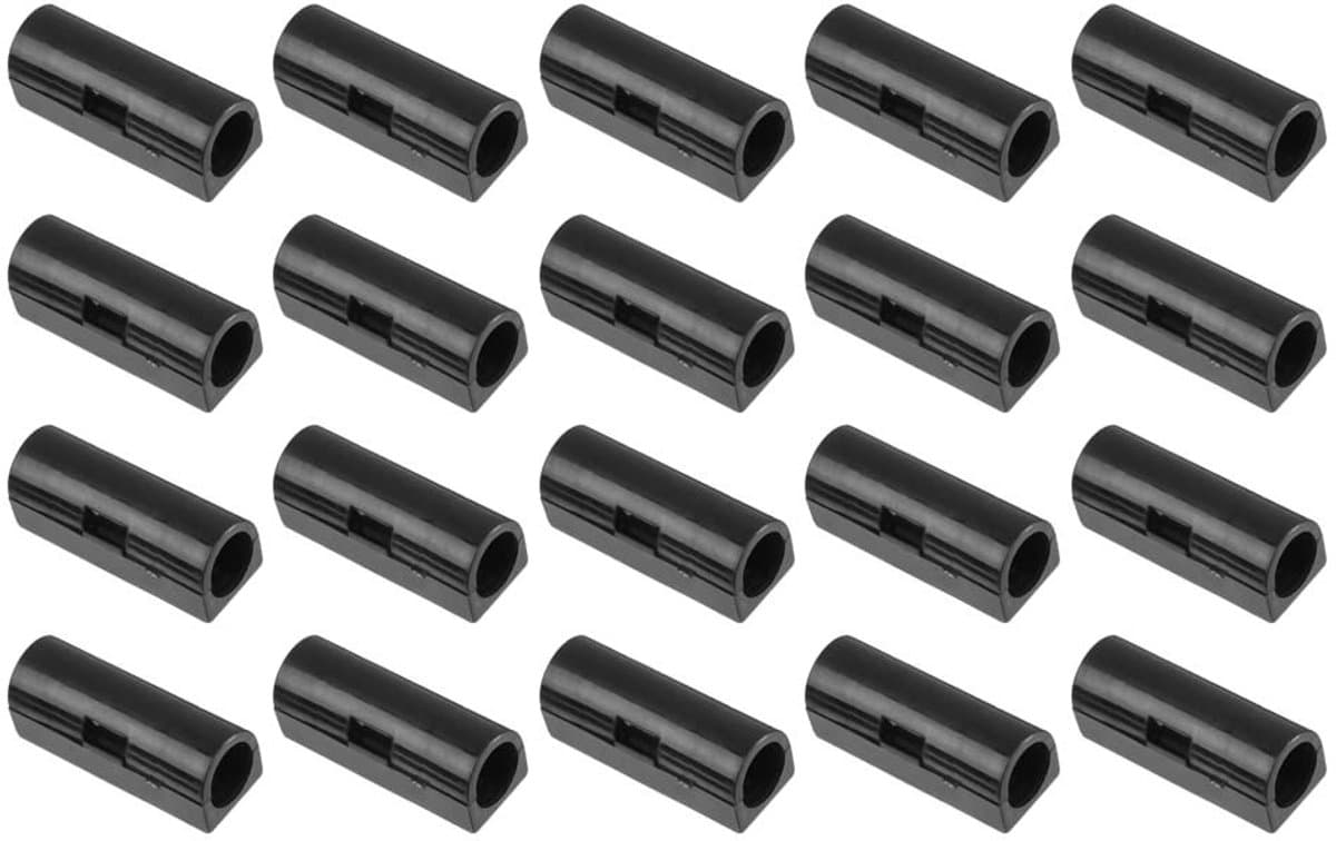 20 Stuks Zelfklevende Kabelclips voor Kabelbeheer, Organisatie van Draden, Ronde Houder voor Thuis en Kantoor — afbeelding 1