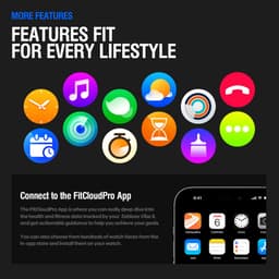 Zeblaze Smartwatch Vibe 8 Abyss Voor Android En Ios Met Hartslagmeting — thumbnail 2