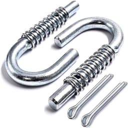 Grasmaaier Onderdelen - Pin en Veer - Gazon Onderhoud - Roestbestendige Constructie - 2 Stuks - Zilver — thumbnail 2