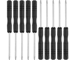 Mini Tri-Point Schroevendraaier 0.6mm Y-Type voor Horloge, Bril en Elektronica Reparatie - 10 Stuks