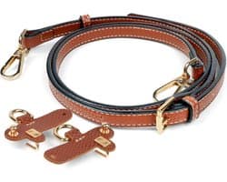 Leren Schouderband voor Handtassen, Verstelbare Buckle Ontwerp, Geschikt voor Mini Tassen, Duurzaam en Comfortabel, Ideaal voor Modebewuste Dames