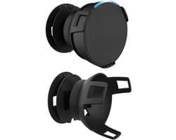 Speaker Wandhouder - Muurbeugel Accessoires - Ruimte Besparen - Kabelmanagement Ingebouwd - 2 Stuks - Wit