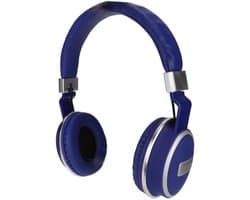 SPHProducts - Bluetooth Over Ear Koptelefoon - Draadloze Gaming Headset - Hoogwaardig Stereo Geluid - Blauw - Mobiele Telefoon en Laptop - Comfortabel