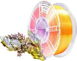 3D Print Filament - Zijde PLA+ - Creëren van Objecten - Zijdeachtige Glans - 1.75 mm 1 kg