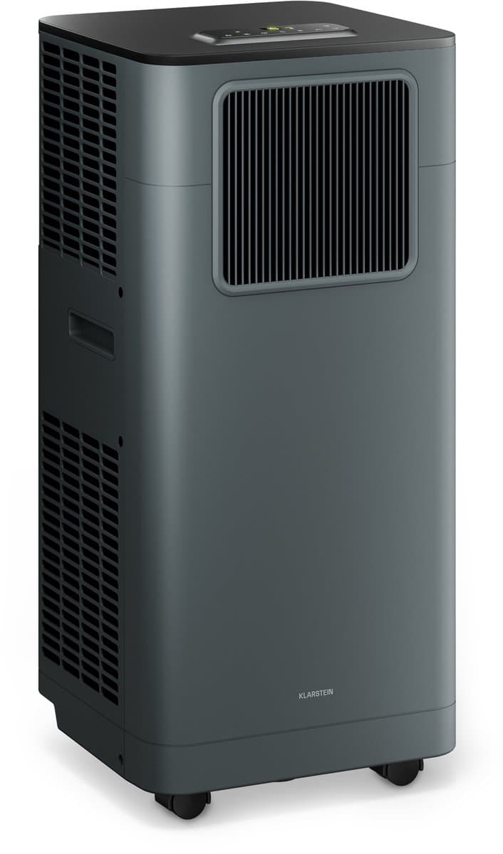 Klarstein Mobiele Airco Breeze Box 9K Portable Airconditioner - 9000 BTU, Smart App & Voice Control, 3-in-1 Koelen, Ontvochtiger & Ventilator, Energieklasse A, voor kamers tot 32 m², Stille werking, Eenvoudig te installeren,6 kW — afbeelding 1