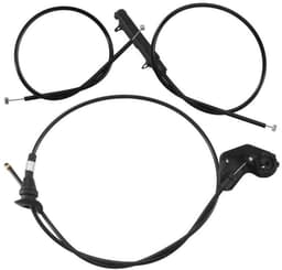 3-delige Bowden-motorkabelontgrendelingsset voor E39 525I 530I (51238176595, 51238190754, 51238176596) — thumbnail 1