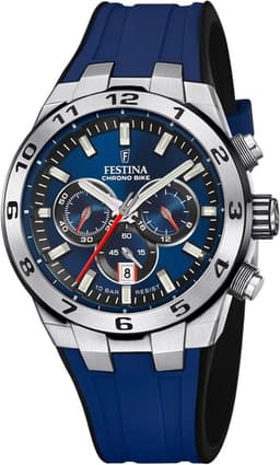 FESTINA Men's Watch F20671/1, Classic, silver-blue, Classic — thumbnail 1