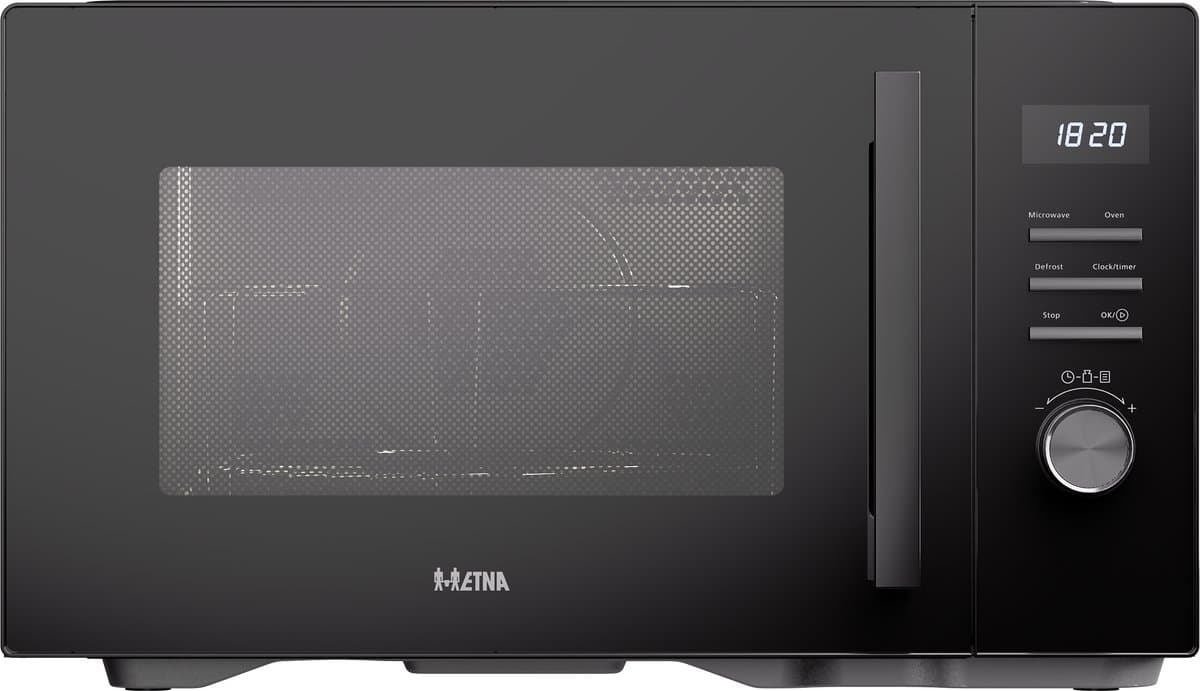 ETNA CMV829 Combi Magnetron – Vrijstaand – 29 liter – 1000 watt – Grill – Turbo hetelucht – 10 automatische programma’s – Zwart — afbeelding 1