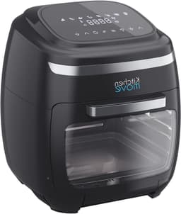 Airfryer zonder Olie - Heteluchtfriteuse XXL - Gezond Koken - XXL Capaciteit 11L - 2000 Watt - Zwart — thumbnail 1