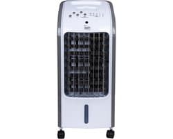Mini Air Cooler - Ventilator Koeler - Snelle Koeling - Oscillerende Functie - 4L Tank - Wit — afbeelding 1