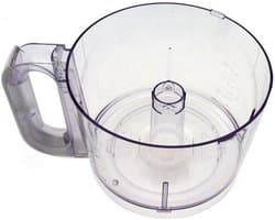 Hakmolen Kom - Keukenmachine Kom - Deeg Bereiden - Vaatwasmachinebestendig - 3 Liter - Transparant