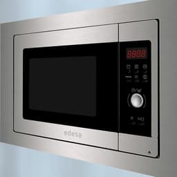 Inbouw Magnetron - Keuken Apparaat - Snel Eten - Roestvrijstaal Afwerking - 20 Liter Inhoud - Zilver — thumbnail 2
