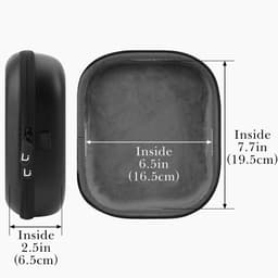 Linkidea Hoofdtelefoon Case - Beschermende Hard Shell voor Sony WH-1000XM6, WH-1000XM4 en Meer — thumbnail 3