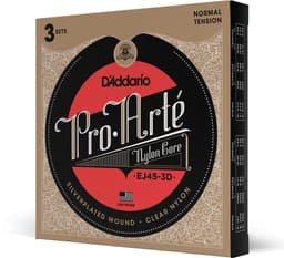 D'Addario EJ45-3D - Klassieke gitaarsnaren, 3-Pack — thumbnail 4