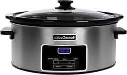 Digitale Kooktoestel - Slowcooker Multicooker - Familiediners Bereiden - Programmeerbare Timer - 7.6 Liter - Roestvrij Staal — thumbnail 1