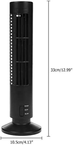 - Draagbare Luchtkoeler - Mini Koeltorenventilator - Stille werking - Zwart - Persoonlijke koeling - USB bureauluchtkoeler - Geschikt ... — thumbnail 5