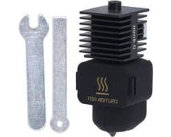 Gehard Stalen Mondstukken - Hotend Extruder Accessoires - 3D Printer Onderhoud - Verwijderbaar en Vervangbaar - 04 mm - Zilver