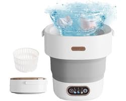 Mini Wasmachine met Centrifuge - Voor Kleine Wasgoed - Meerdere Programma's - wasoplossing