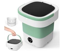 Mini Wasmachine met Centrifuge - Voor Kleine Wasgoed - Meerdere Programma's - compact