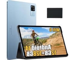 Tablet 10.1 inch - Android Tablet - Films en Series Kijken - 12GB RAM Uitbreidbaar - 10.1 inch - Blauw